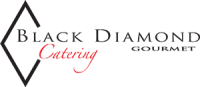 black diamond gourmet catering logo